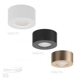 Odeon light 4283/7CL HIGHTECH ODL22 279 черный/металл Потолочный светильник IP20 LED 7W 771Лм 3000K BENE  - 4 купить